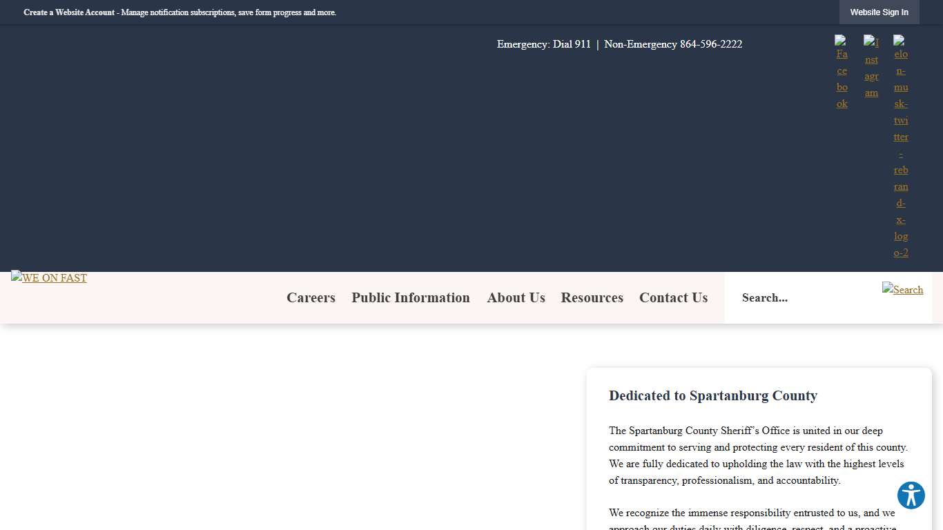 Spartanburg Sheriff, SC | Official Website